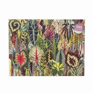 Colorful Botanical 1000 Piece Puzzle - Houseplant Jungle